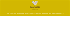 Desktop Screenshot of bergtrotte.ch